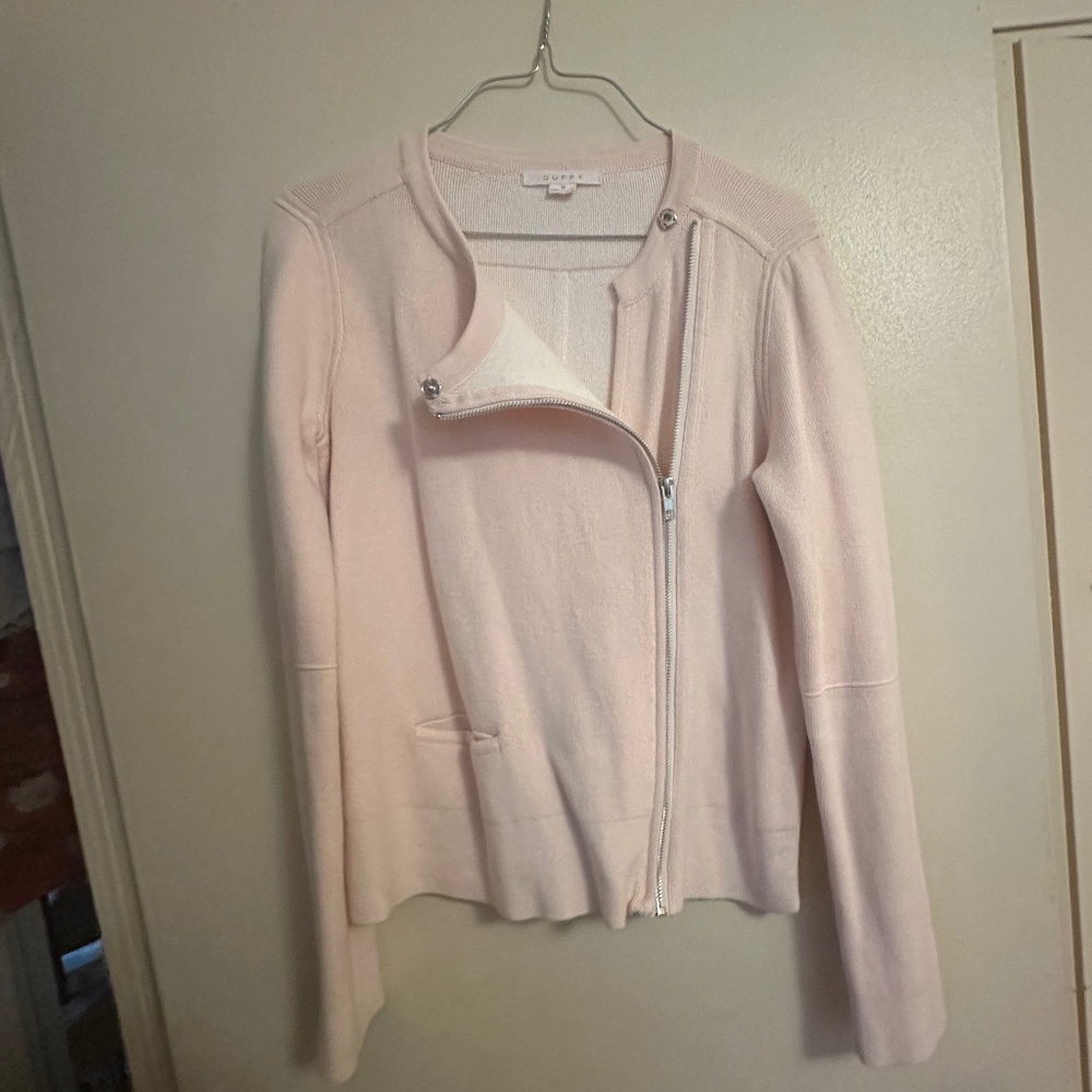 Duffy Size Small Baby Pink Knit